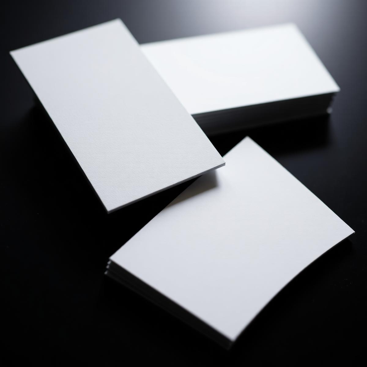 Business card portfolio piece